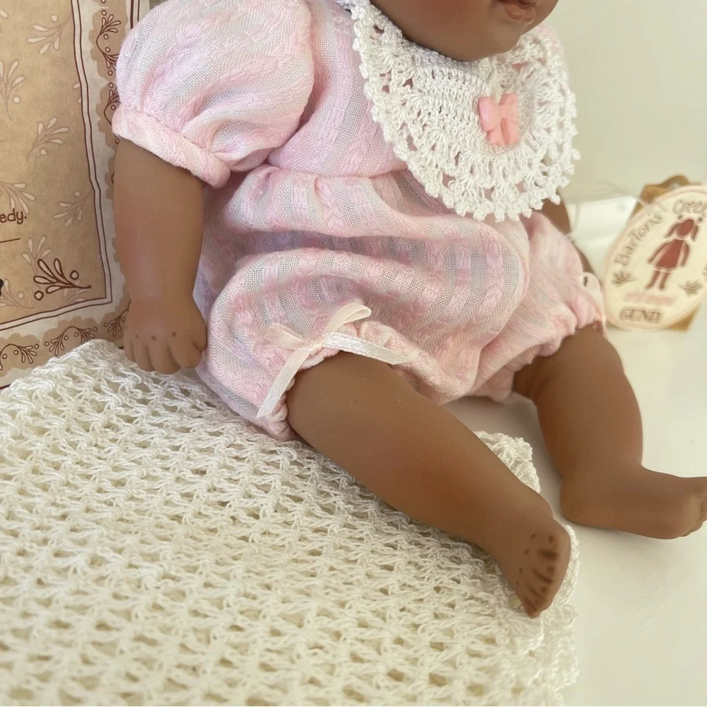 Berdine Creedy Rosey Porcelain Baby Doll 10 Inch